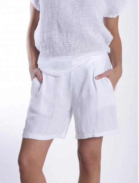 Italian Linen Essential Short - Image 3