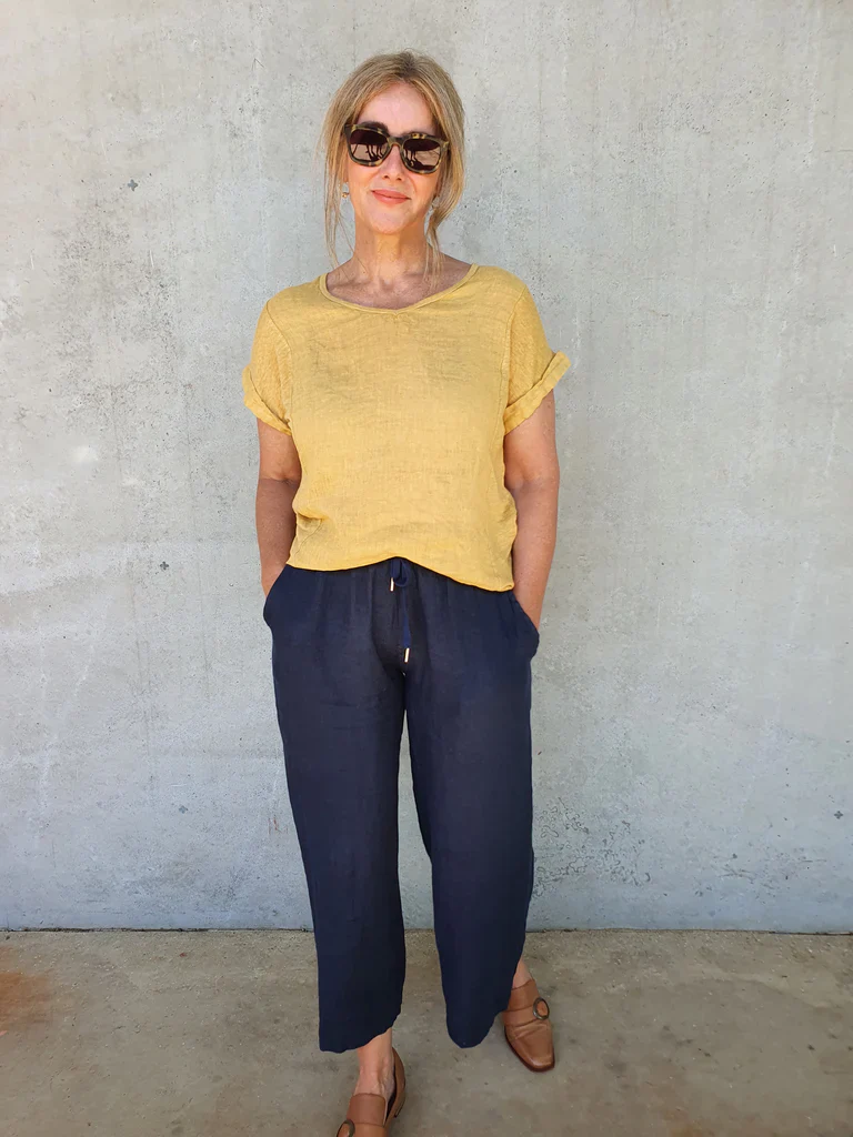 Italian Linen T-Shirt - Grande - Image 14