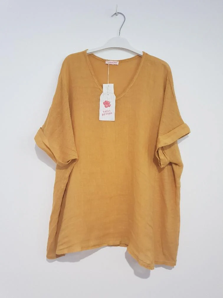 Italian Linen T-Shirt - Grande - Image 4