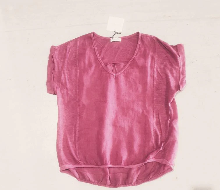 Plain Italian Linen Tee - Siena - Image 28